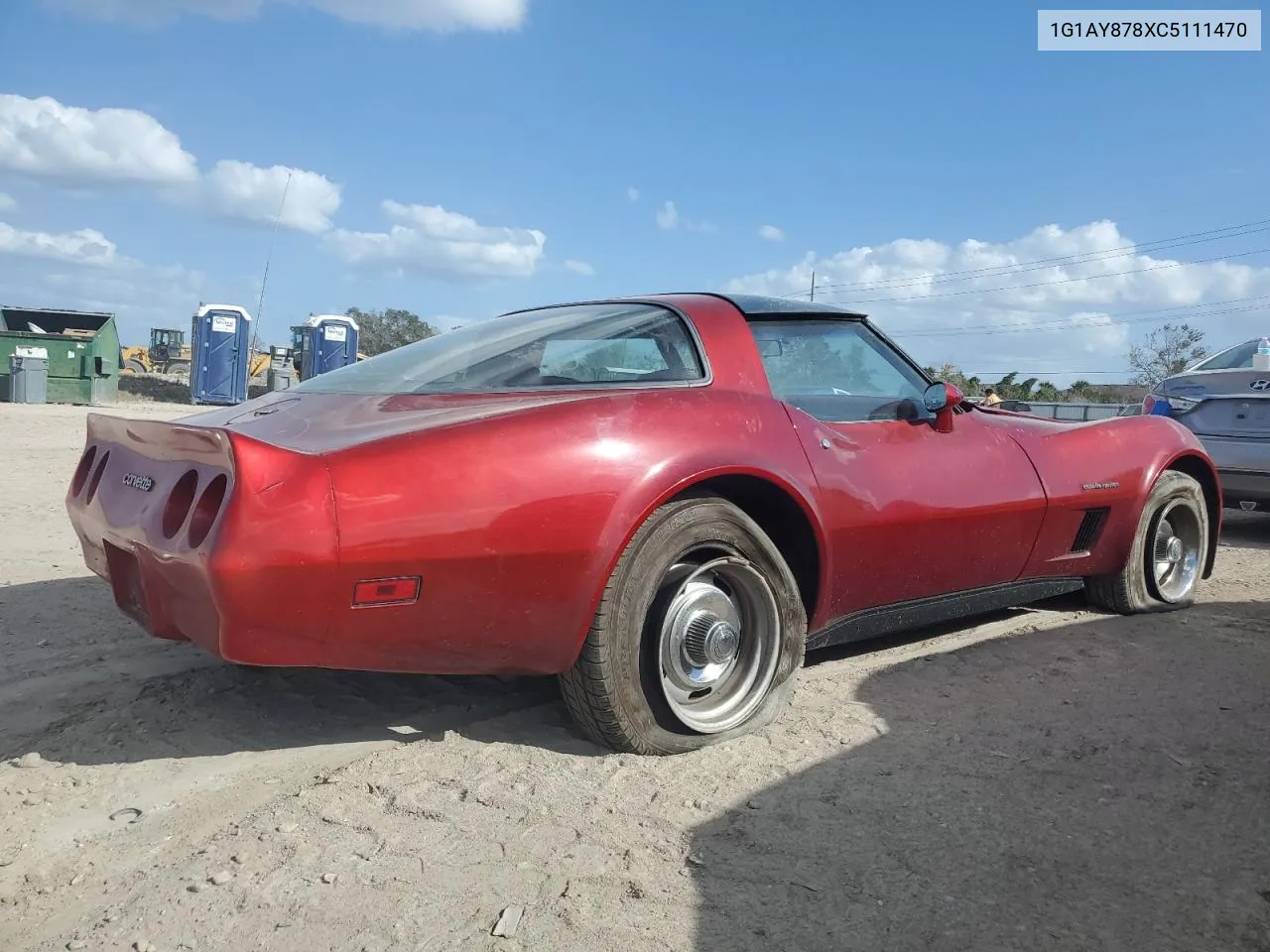 1982 Chevrolet Corvette VIN: 1G1AY878XC5111470 Lot: 78823984