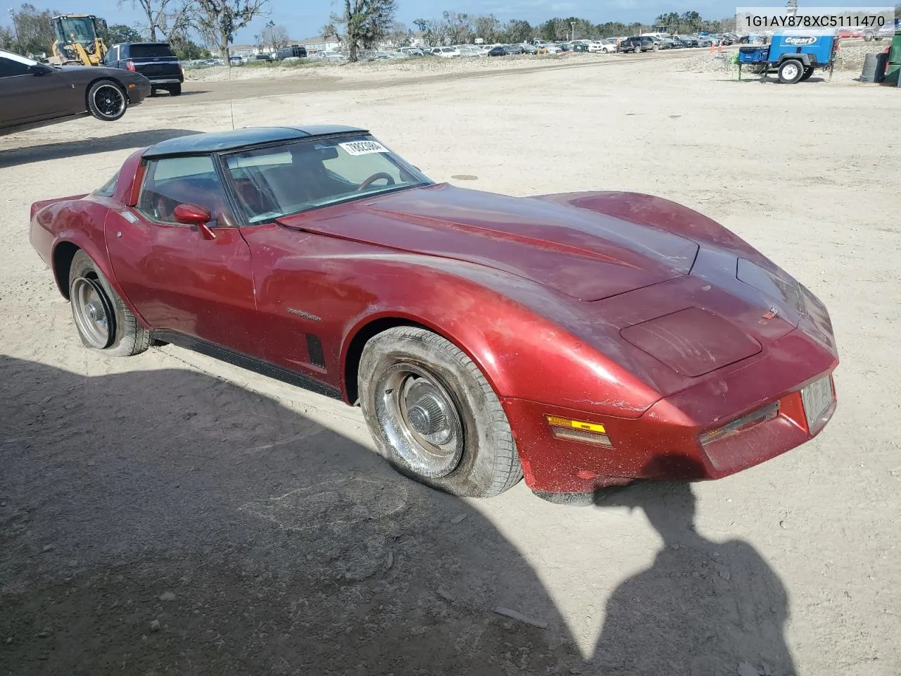 1982 Chevrolet Corvette VIN: 1G1AY878XC5111470 Lot: 78823984