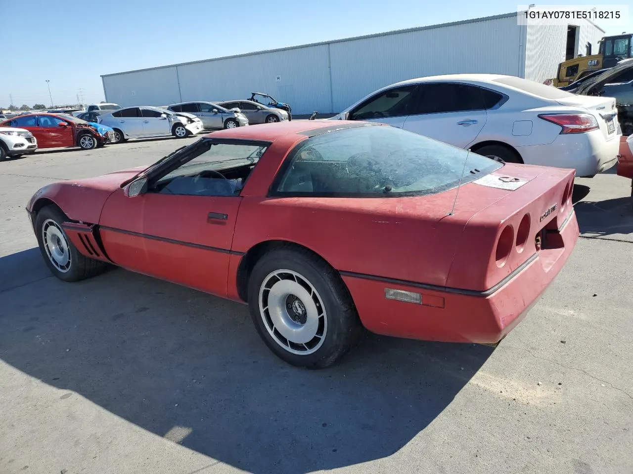 1984 Chevrolet Corvette VIN: 1G1AY0781E5118215 Lot: 70651374