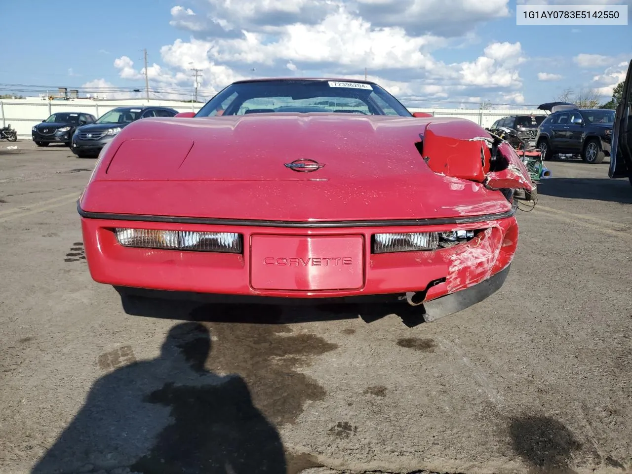 1984 Chevrolet Corvette VIN: 1G1AY0783E5142550 Lot: 72396204