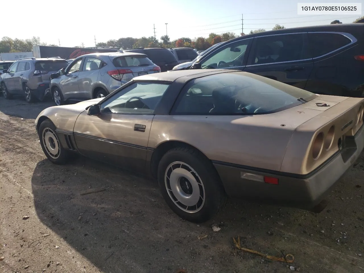 1984 Chevrolet Corvette VIN: 1G1AY0780E5106525 Lot: 75558334