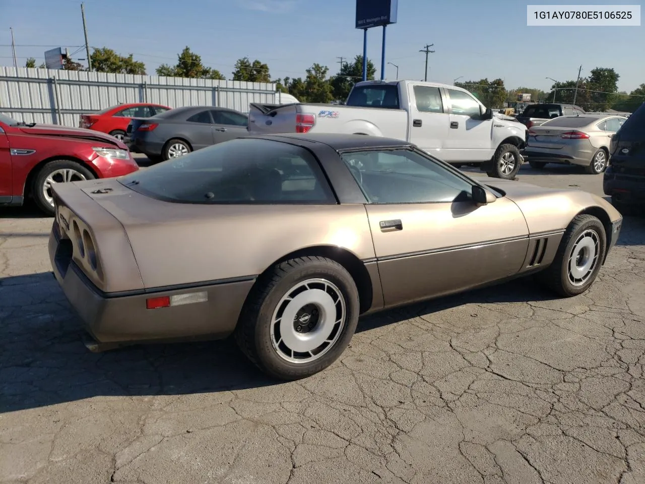 1984 Chevrolet Corvette VIN: 1G1AY0780E5106525 Lot: 75558334