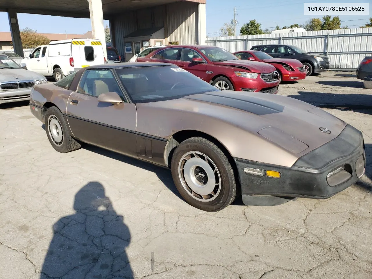 1984 Chevrolet Corvette VIN: 1G1AY0780E5106525 Lot: 75558334