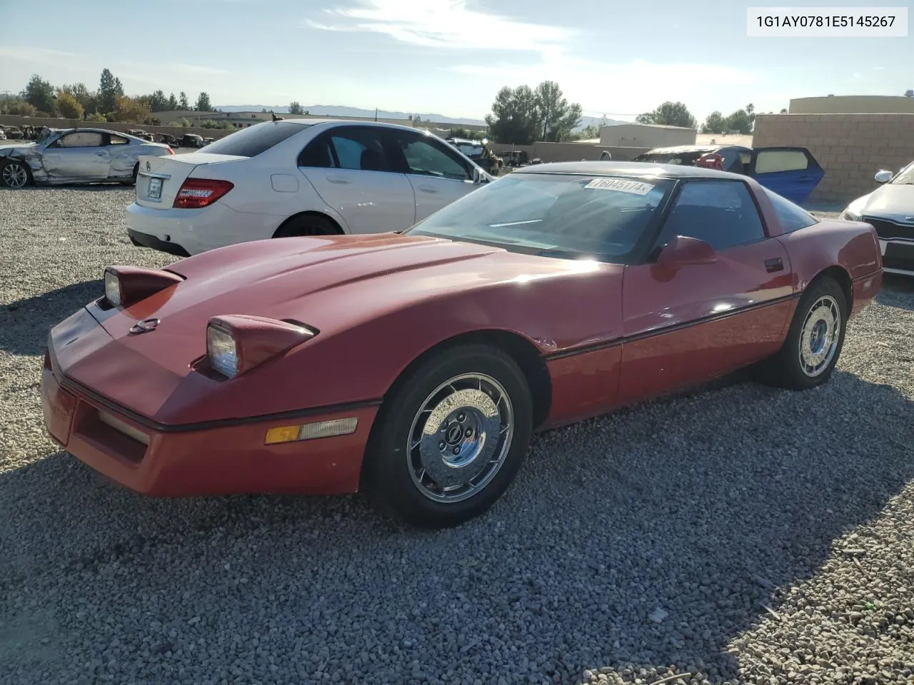 1984 Chevrolet Corvette VIN: 1G1AY0781E5145267 Lot: 76045174