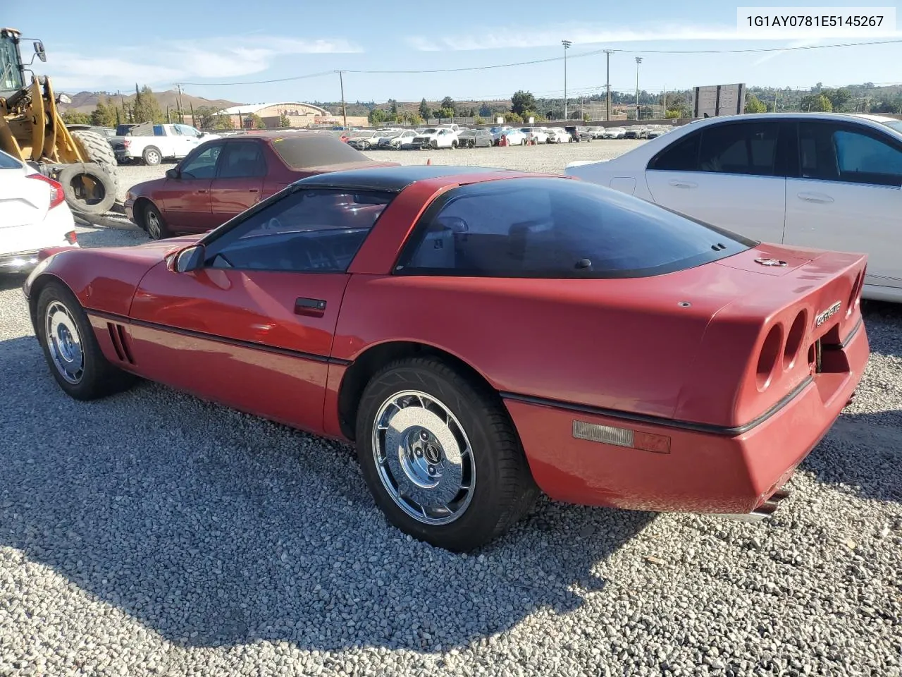 1984 Chevrolet Corvette VIN: 1G1AY0781E5145267 Lot: 76045174