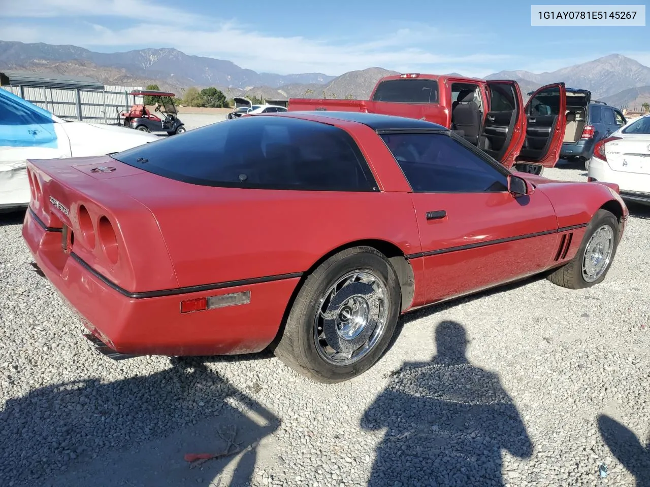 1984 Chevrolet Corvette VIN: 1G1AY0781E5145267 Lot: 76045174