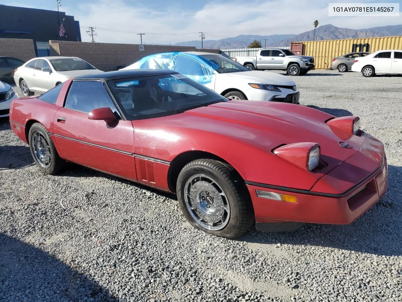 1984 Chevrolet Corvette VIN: 1G1AY0781E5145267 Lot: 76045174