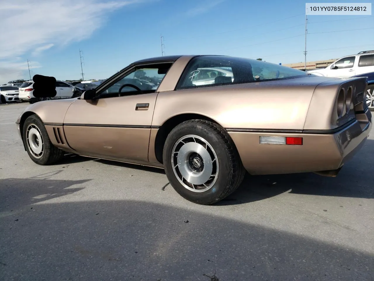 1985 Chevrolet Corvette VIN: 1G1YY0785F5124812 Lot: 60605264