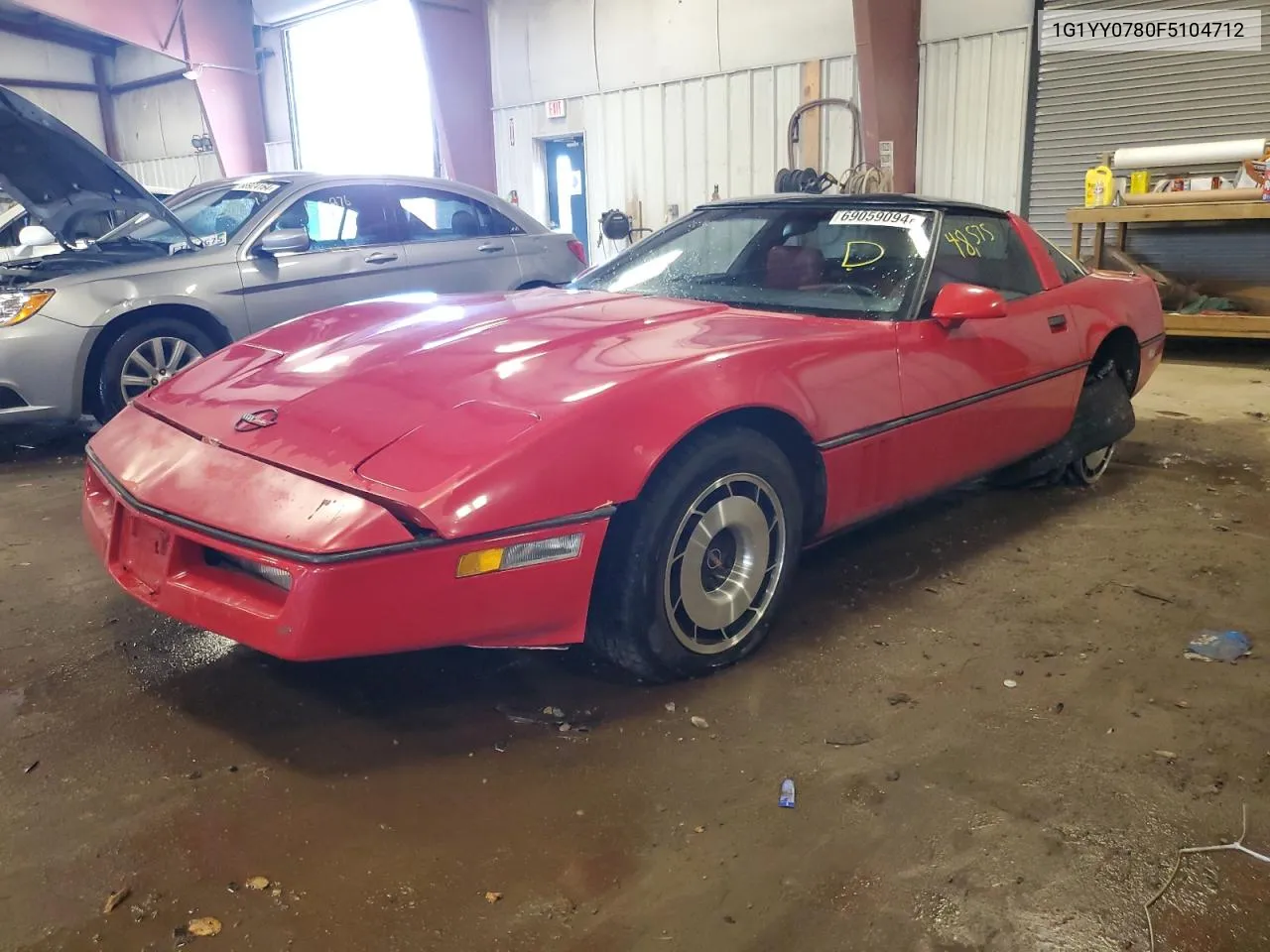 1G1YY0780F5104712 1985 Chevrolet Corvette