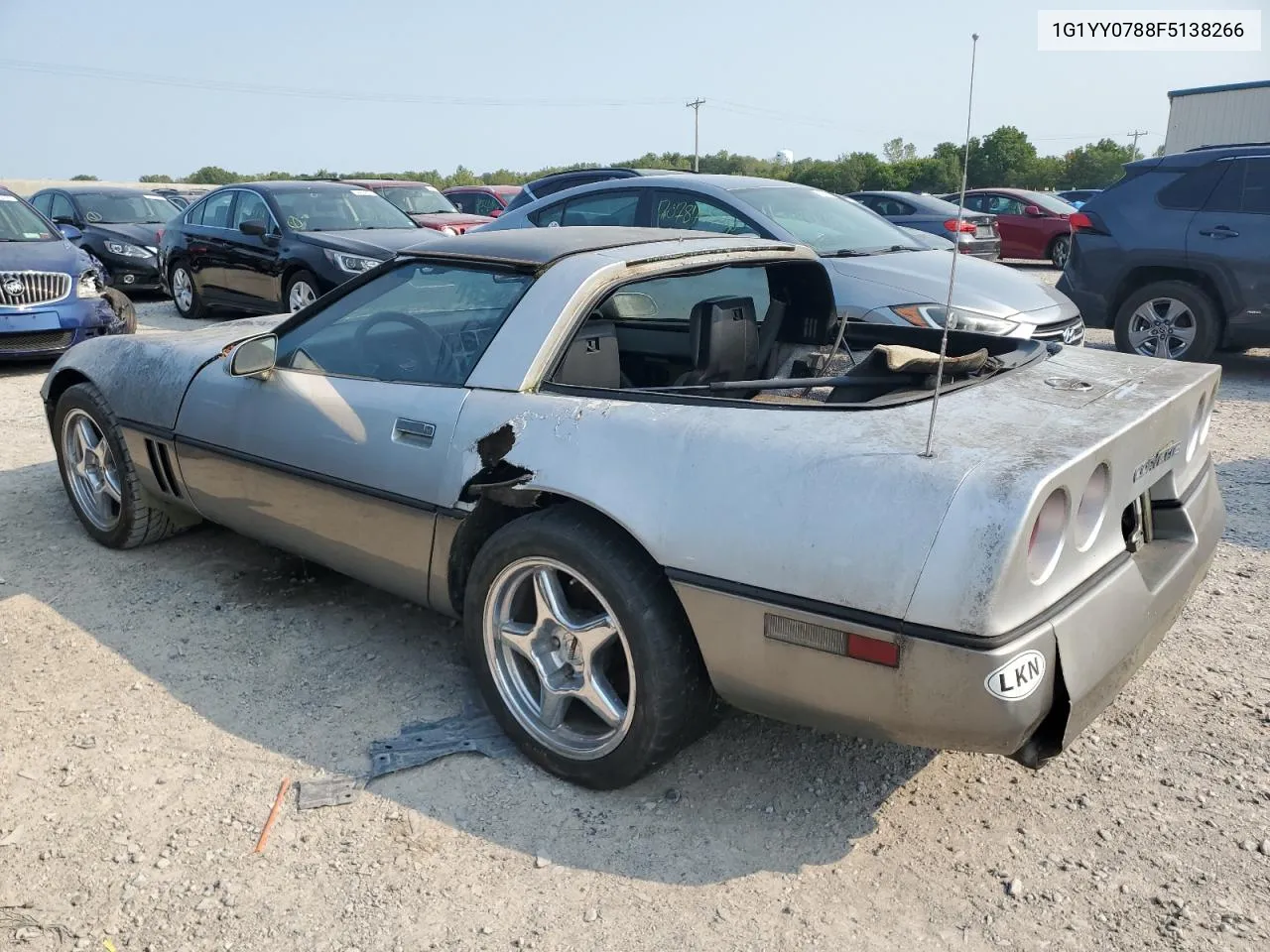 1G1YY0788F5138266 1985 Chevrolet Corvette