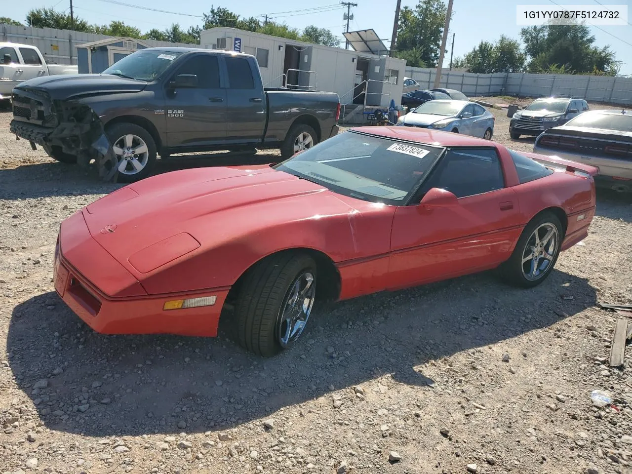 1985 Chevrolet Corvette VIN: 1G1YY0787F5124732 Lot: 73837824