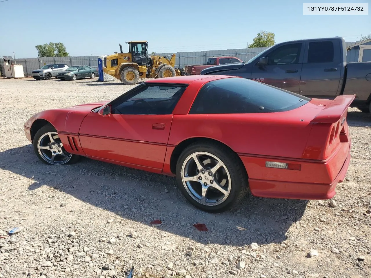 1985 Chevrolet Corvette VIN: 1G1YY0787F5124732 Lot: 73837824