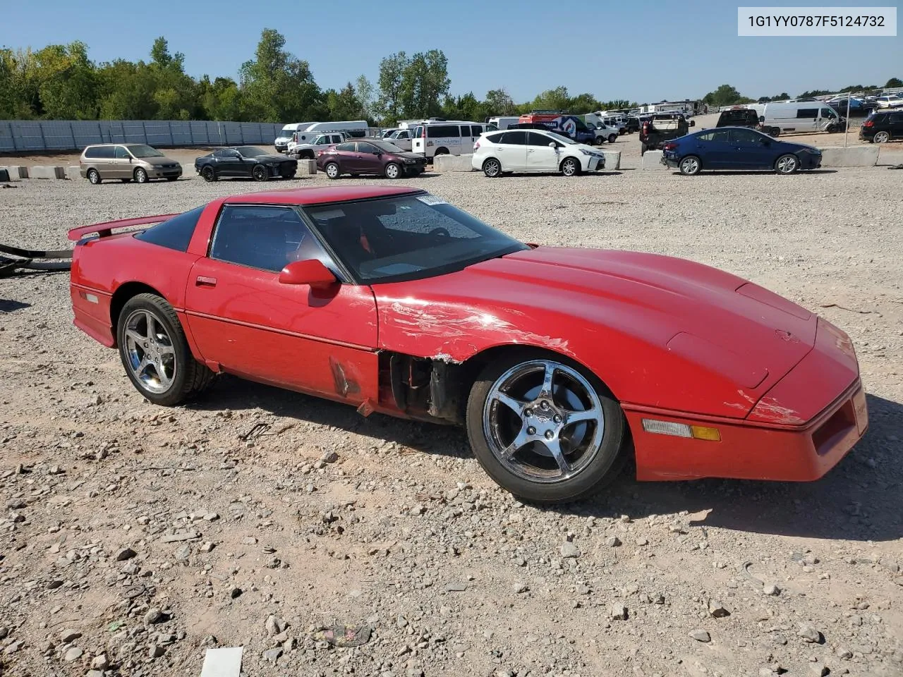 1985 Chevrolet Corvette VIN: 1G1YY0787F5124732 Lot: 73837824