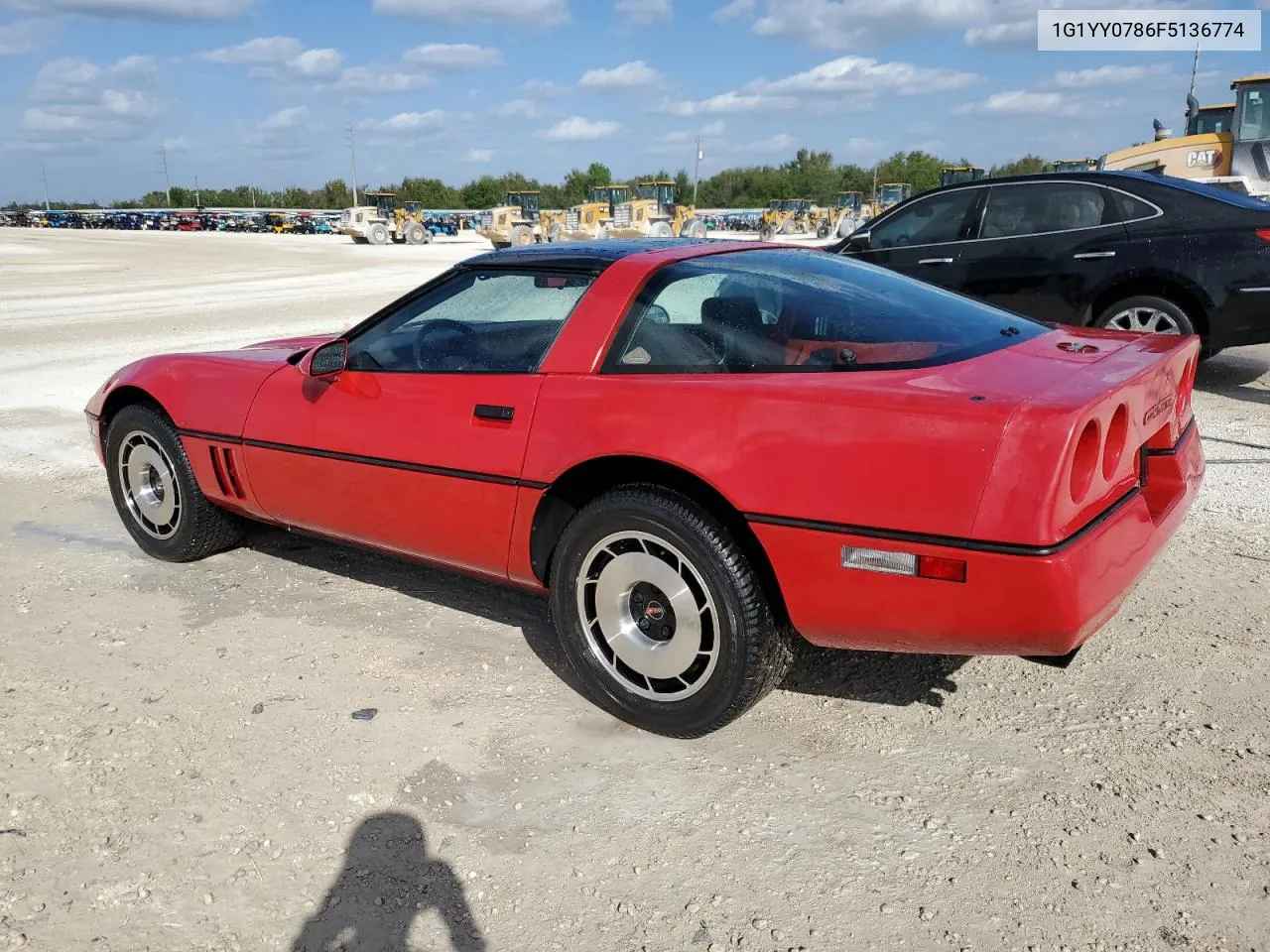 1985 Chevrolet Corvette VIN: 1G1YY0786F5136774 Lot: 77250374