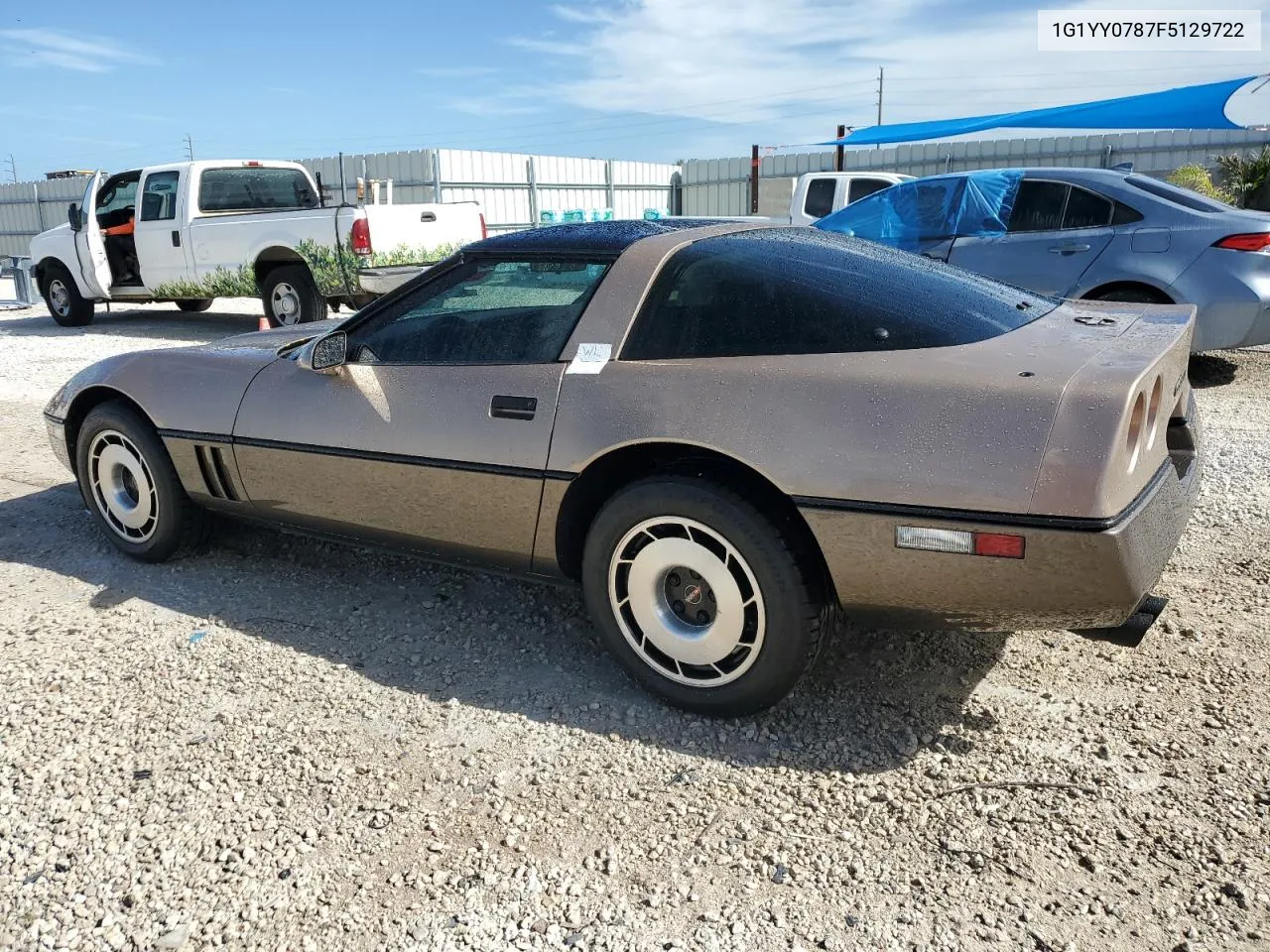 1985 Chevrolet Corvette VIN: 1G1YY0787F5129722 Lot: 77252374