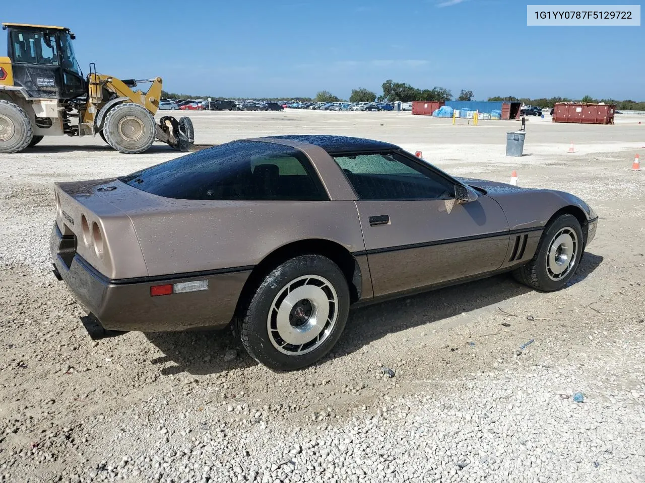 1985 Chevrolet Corvette VIN: 1G1YY0787F5129722 Lot: 77252374