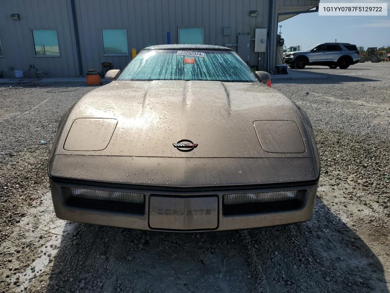 1985 Chevrolet Corvette VIN: 1G1YY0787F5129722 Lot: 77252374