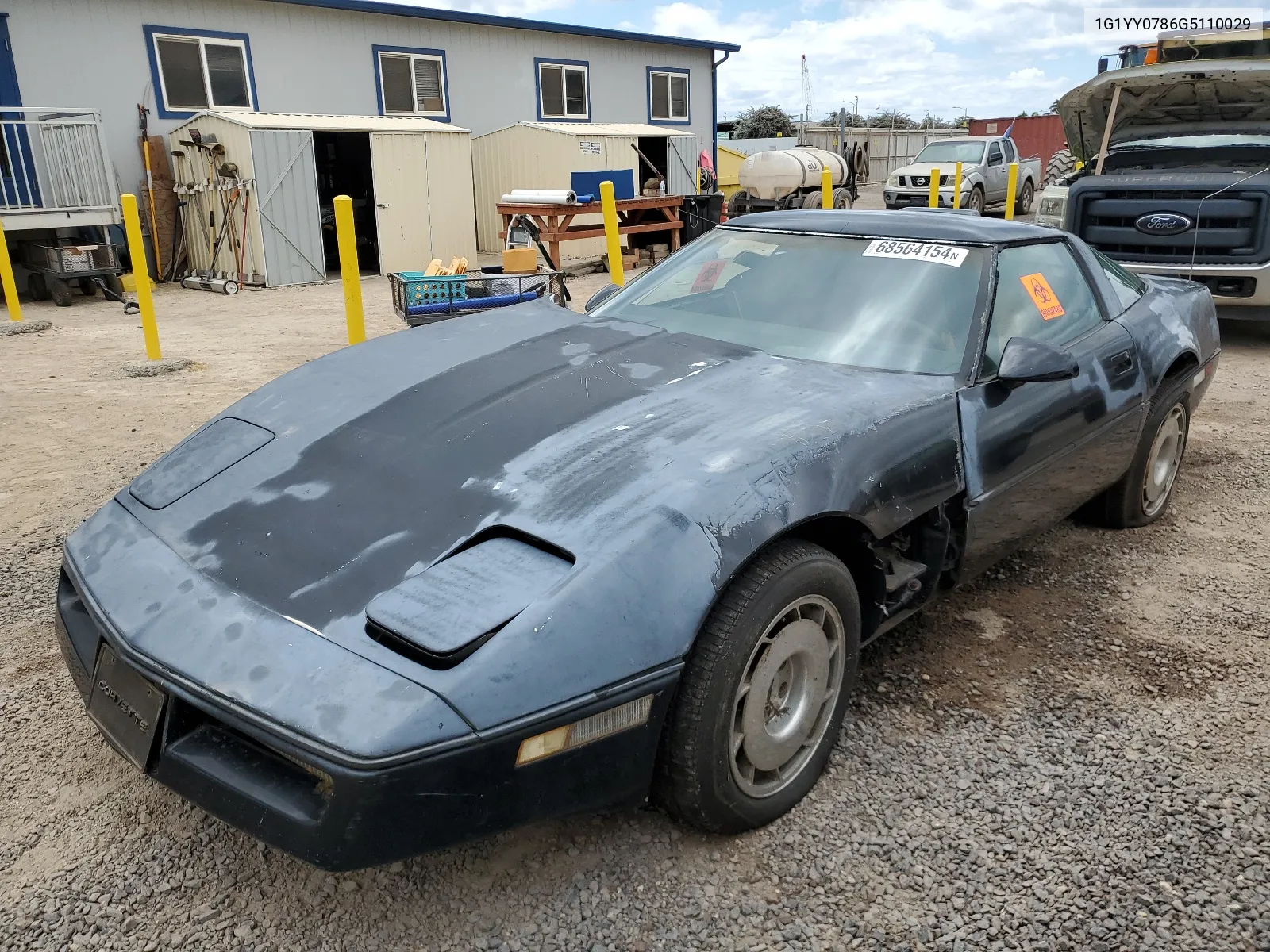 1986 Chevrolet Corvette VIN: 1G1YY0786G5110029 Lot: 68564154