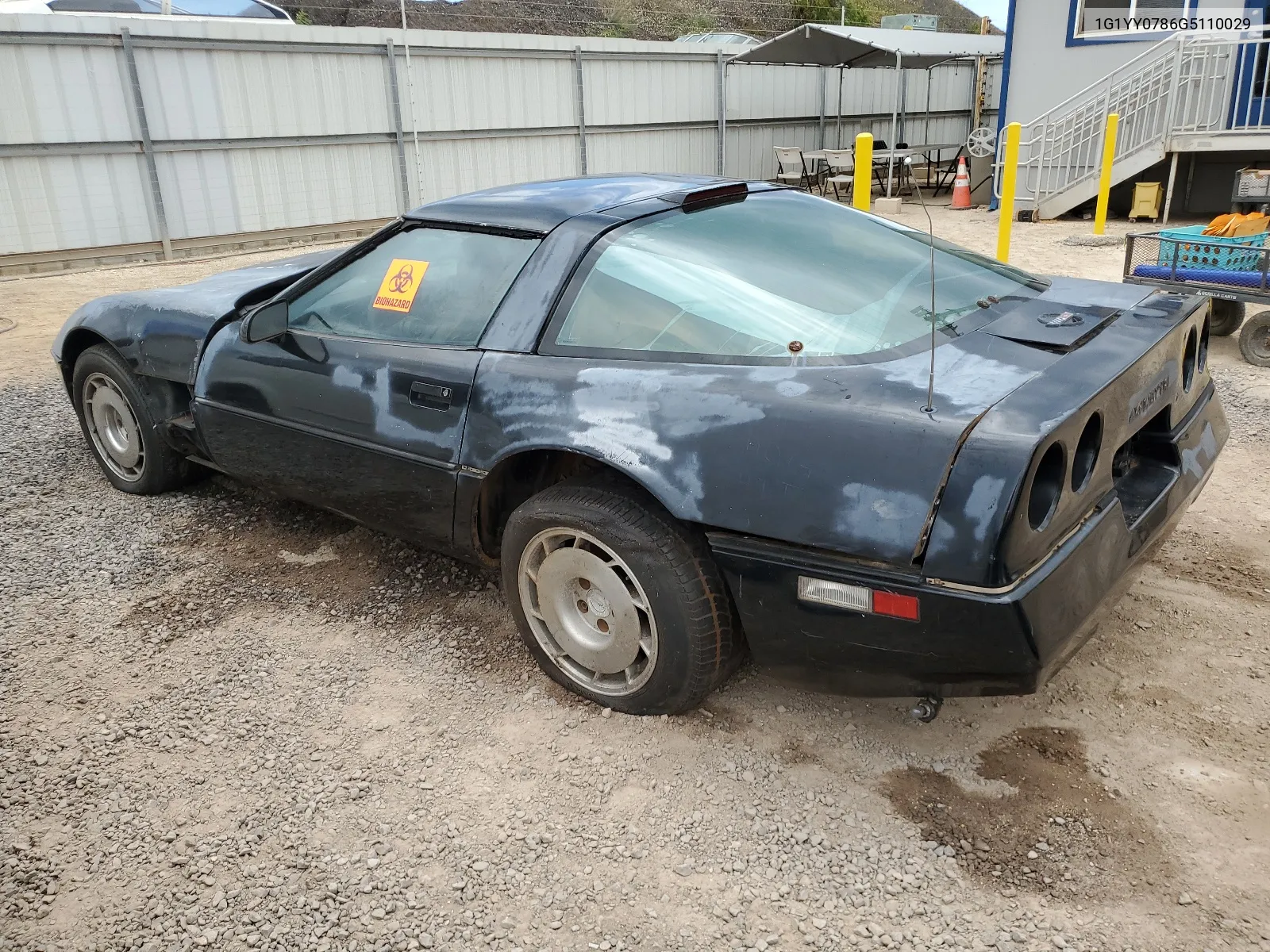 1986 Chevrolet Corvette VIN: 1G1YY0786G5110029 Lot: 68564154