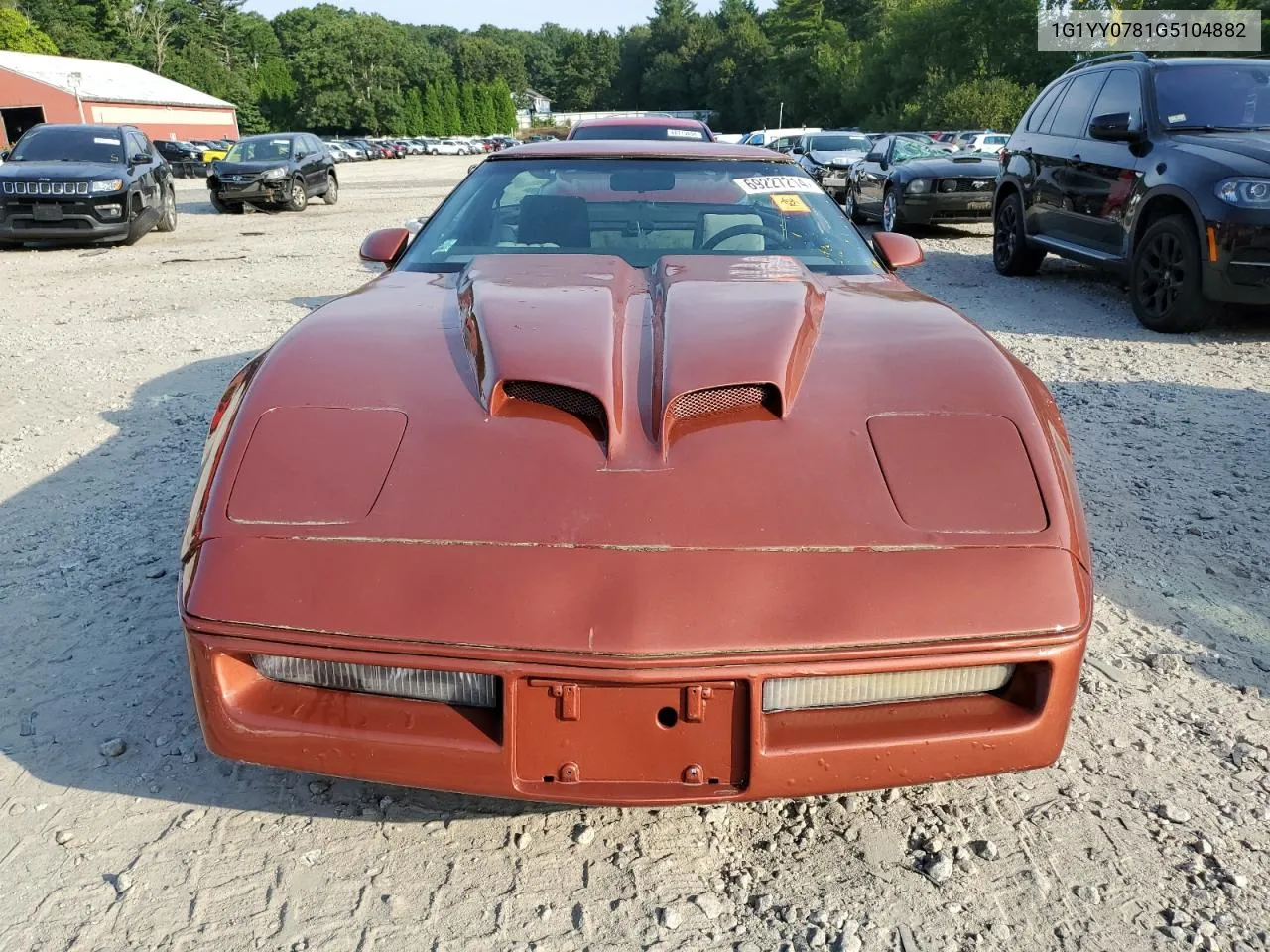 1986 Chevrolet Corvette VIN: 1G1YY0781G5104882 Lot: 69227214