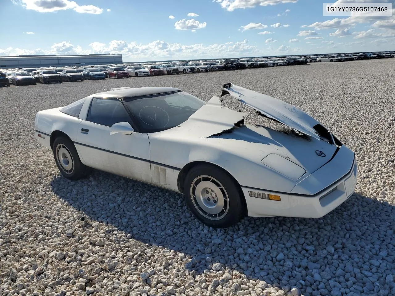 1986 Chevrolet Corvette VIN: 1G1YY0786G5107468 Lot: 69333394