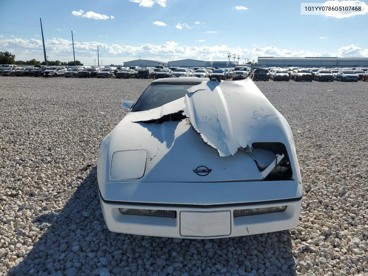 1986 Chevrolet Corvette VIN: 1G1YY0786G5107468 Lot: 69333394