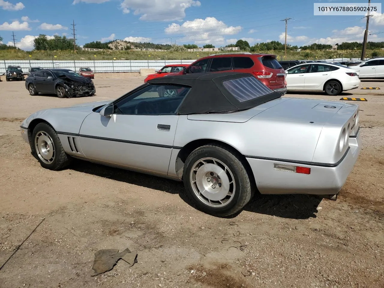 1G1YY6788G5902475 1986 Chevrolet Corvette