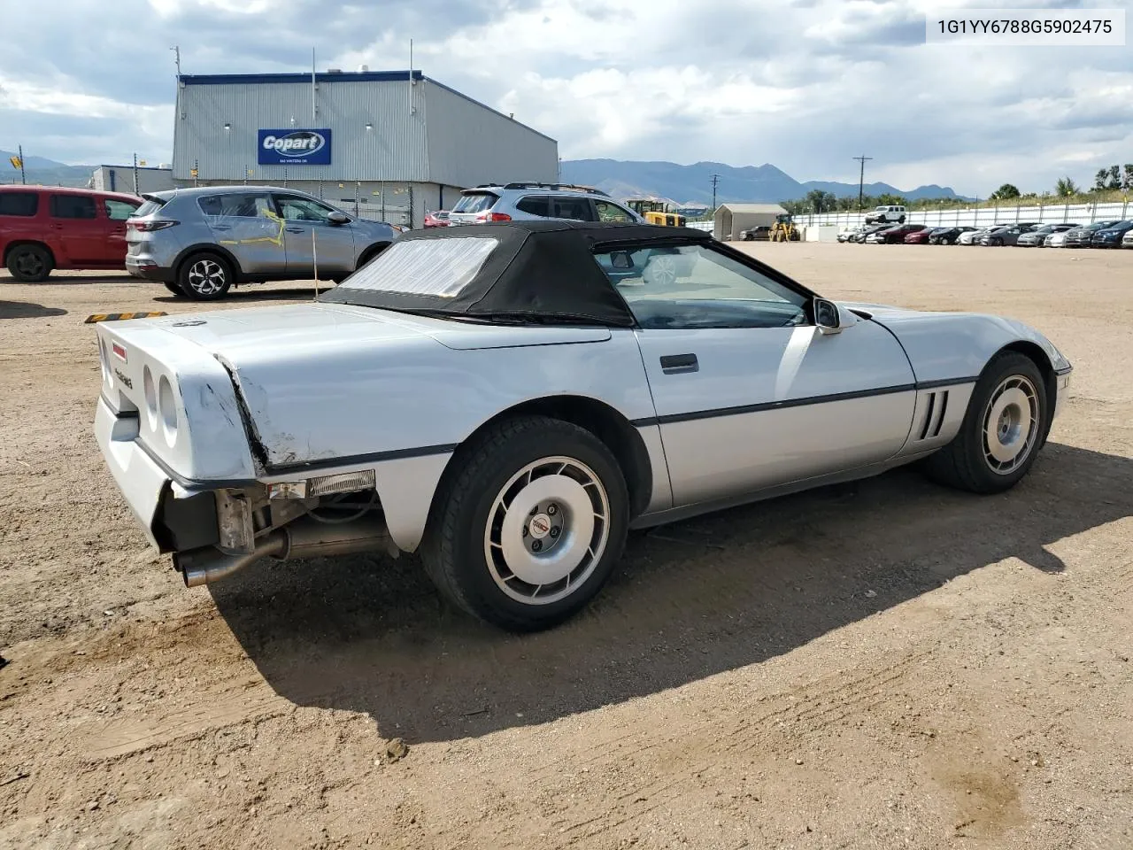 1G1YY6788G5902475 1986 Chevrolet Corvette