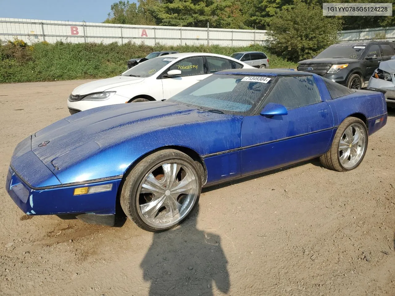 1986 Chevrolet Corvette VIN: 1G1YY0785G5124228 Lot: 71349304