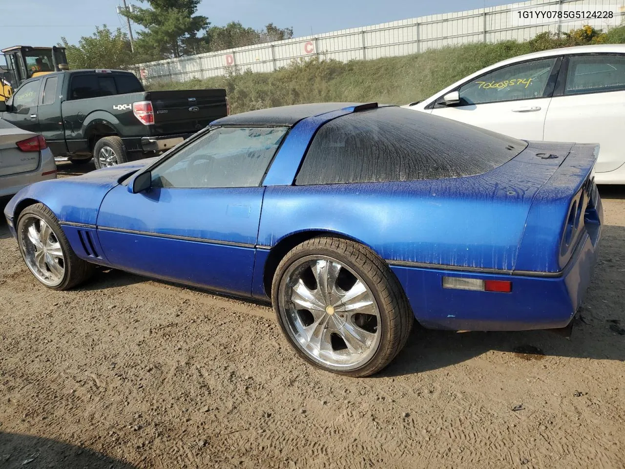 1986 Chevrolet Corvette VIN: 1G1YY0785G5124228 Lot: 71349304