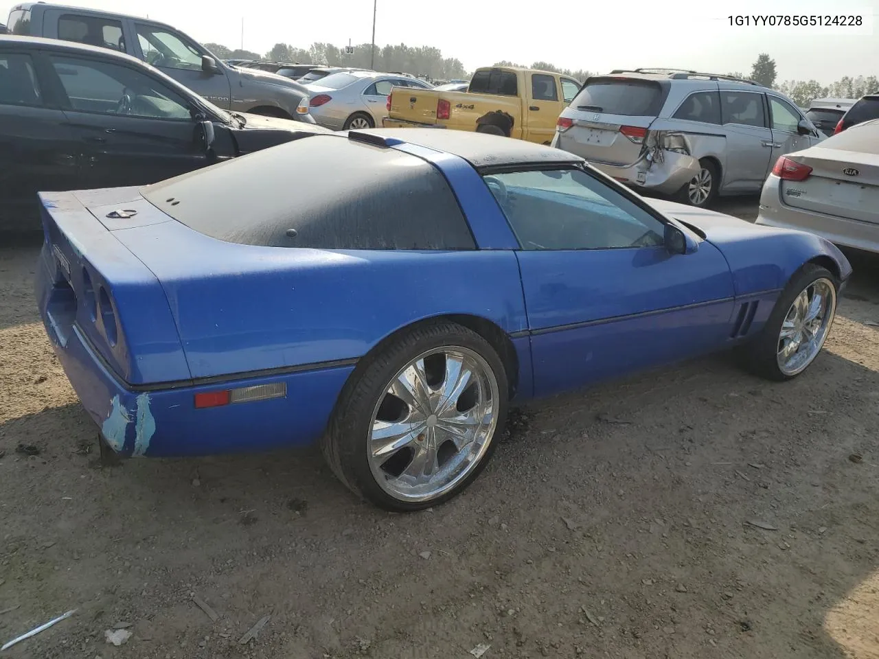 1986 Chevrolet Corvette VIN: 1G1YY0785G5124228 Lot: 71349304