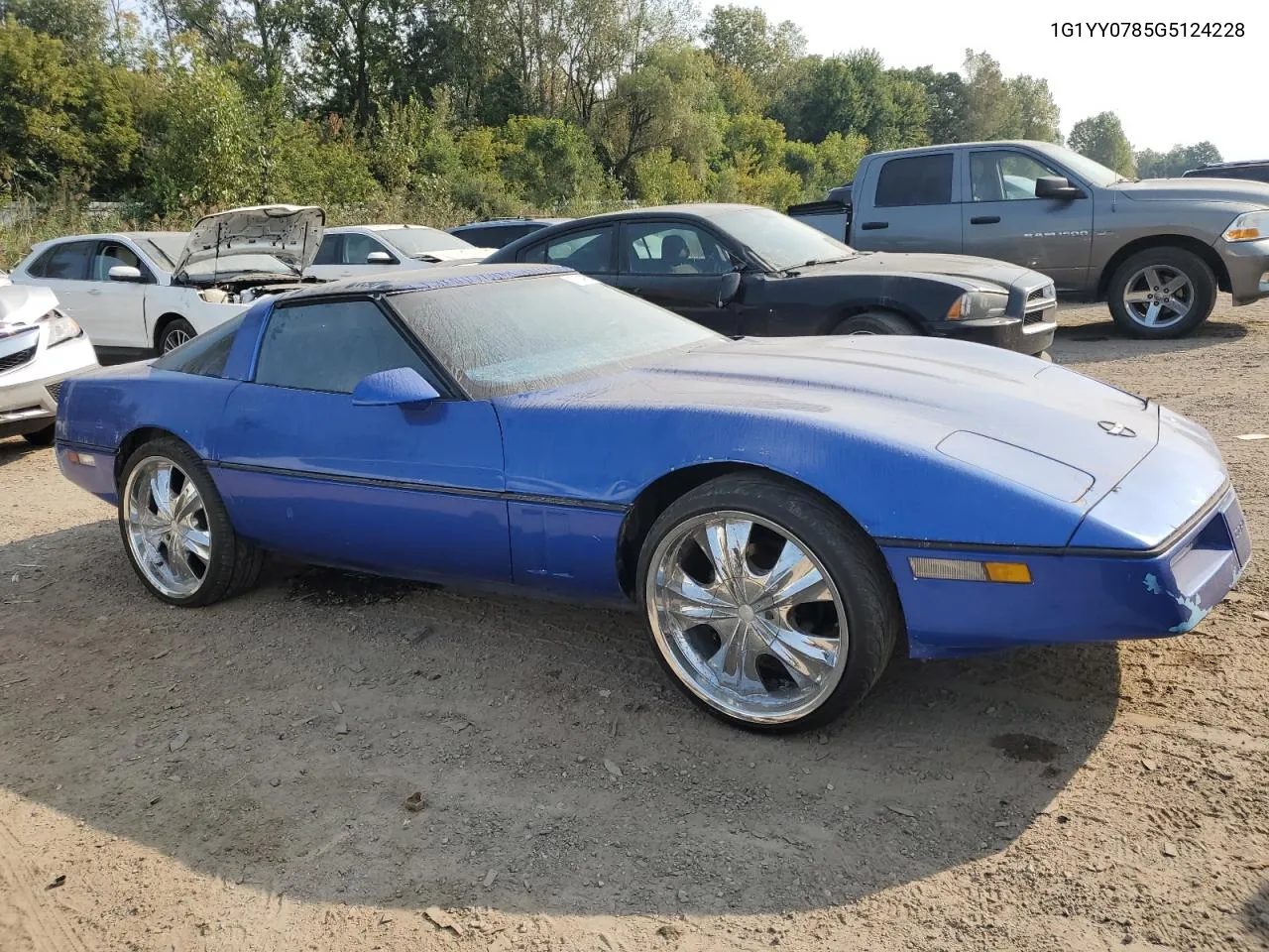 1986 Chevrolet Corvette VIN: 1G1YY0785G5124228 Lot: 71349304