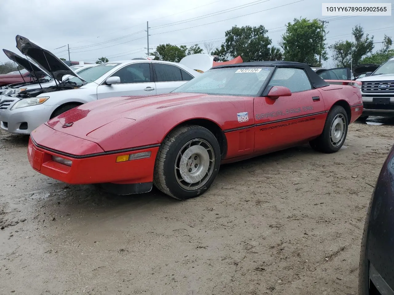 1986 Chevrolet Corvette VIN: 1G1YY6789G5902565 Lot: 74721124