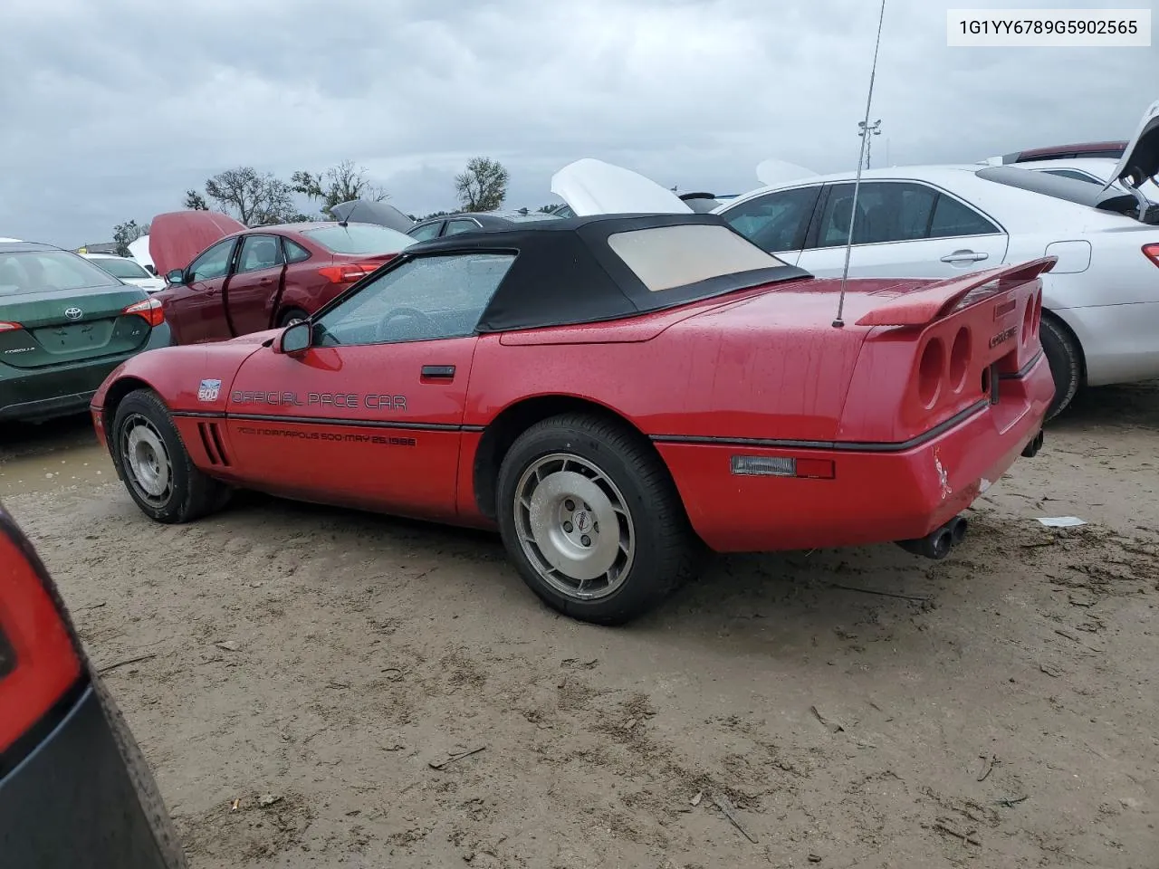 1986 Chevrolet Corvette VIN: 1G1YY6789G5902565 Lot: 74721124