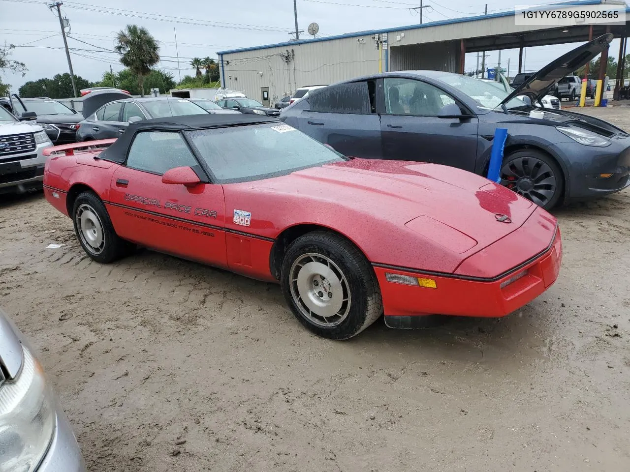 1986 Chevrolet Corvette VIN: 1G1YY6789G5902565 Lot: 74721124