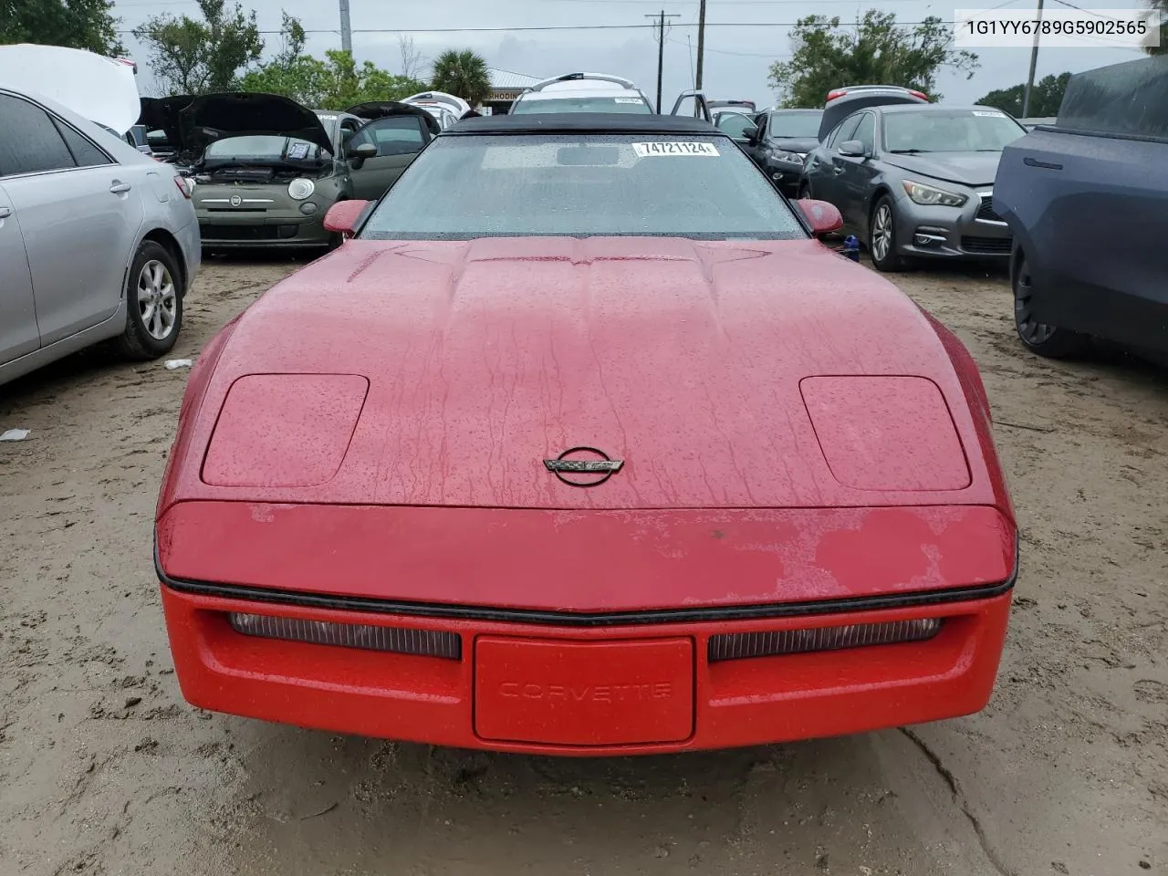 1986 Chevrolet Corvette VIN: 1G1YY6789G5902565 Lot: 74721124