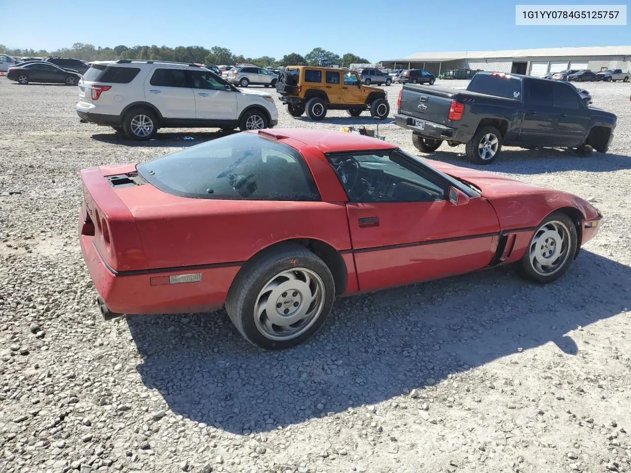 1986 Chevrolet Corvette VIN: 1G1YY0784G5125757 Lot: 74772494