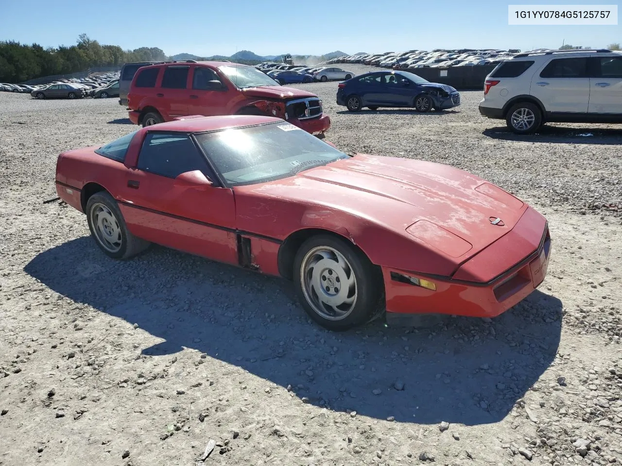 1986 Chevrolet Corvette VIN: 1G1YY0784G5125757 Lot: 74772494