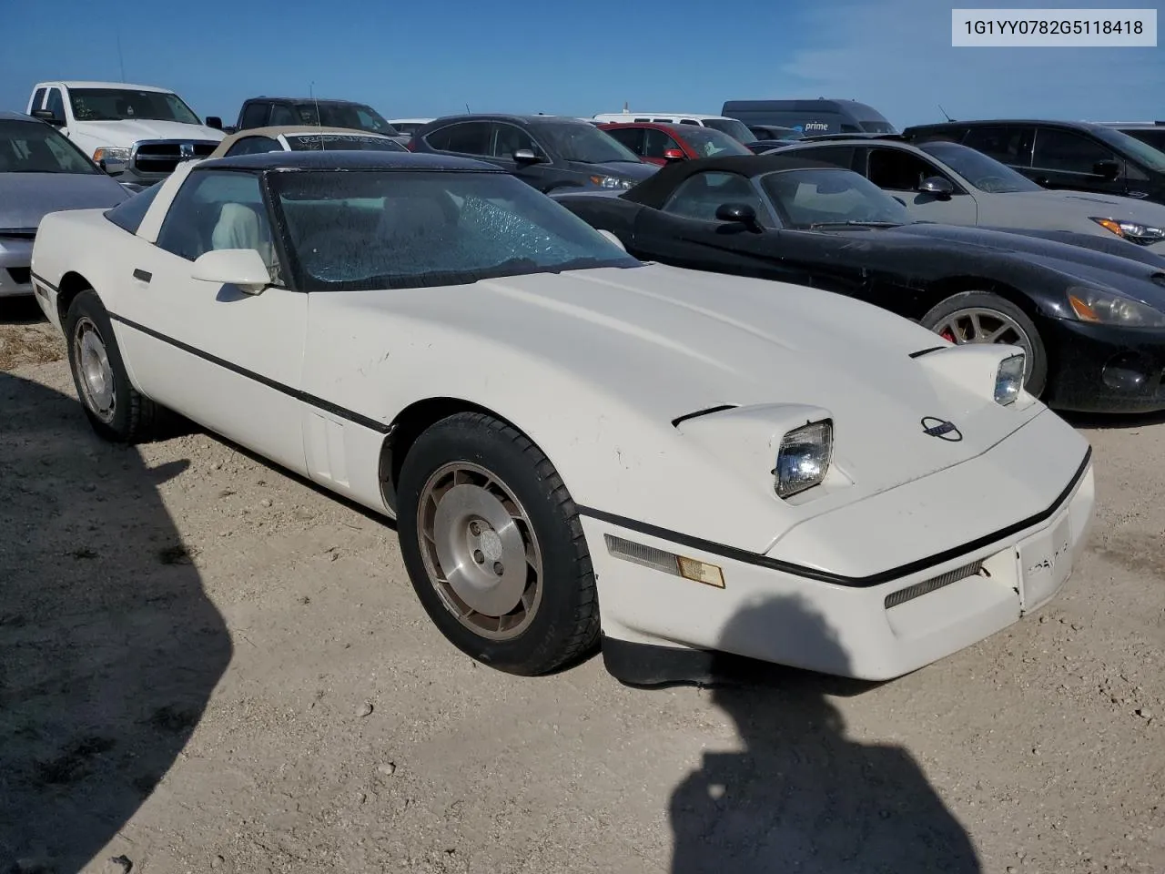 1986 Chevrolet Corvette VIN: 1G1YY0782G5118418 Lot: 75091604