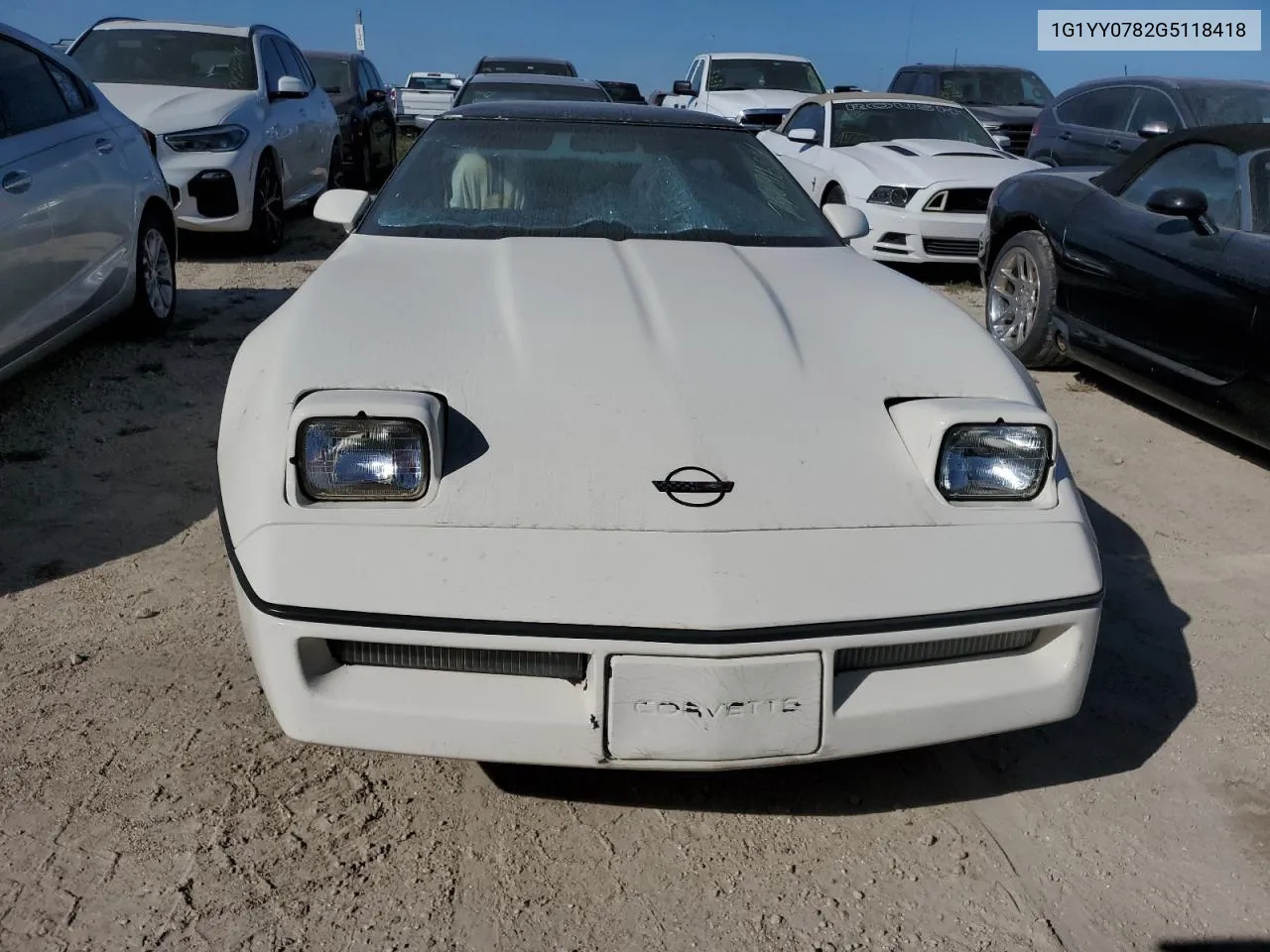 1986 Chevrolet Corvette VIN: 1G1YY0782G5118418 Lot: 75091604