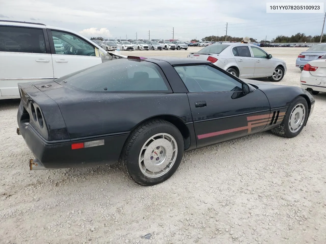 1986 Chevrolet Corvette VIN: 1G1YY0782G5100923 Lot: 78320524