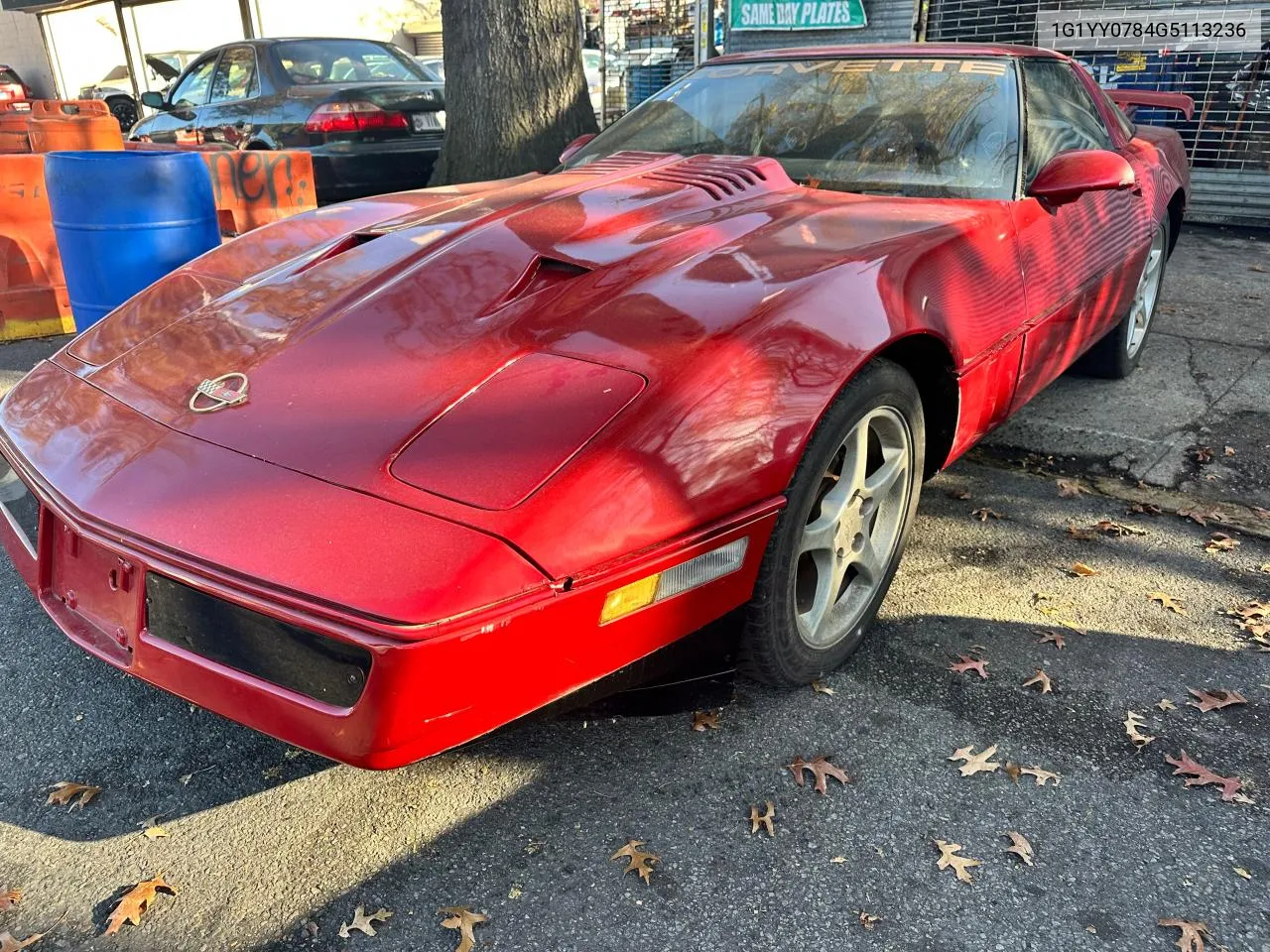 1986 Chevrolet Corvette VIN: 1G1YY0784G5113236 Lot: 80100414