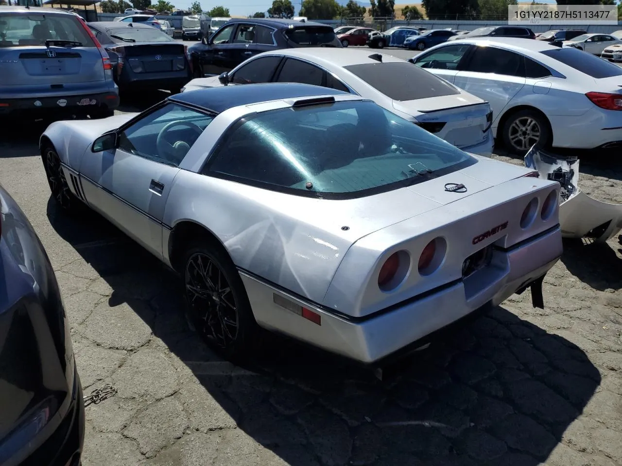 1987 Chevrolet Corvette VIN: 1G1YY2187H5113477 Lot: 60457684