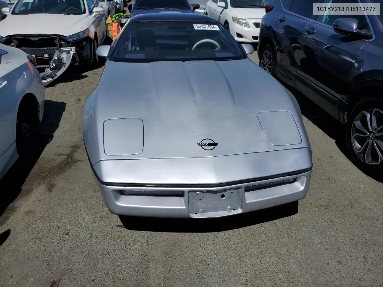 1987 Chevrolet Corvette VIN: 1G1YY2187H5113477 Lot: 60457684