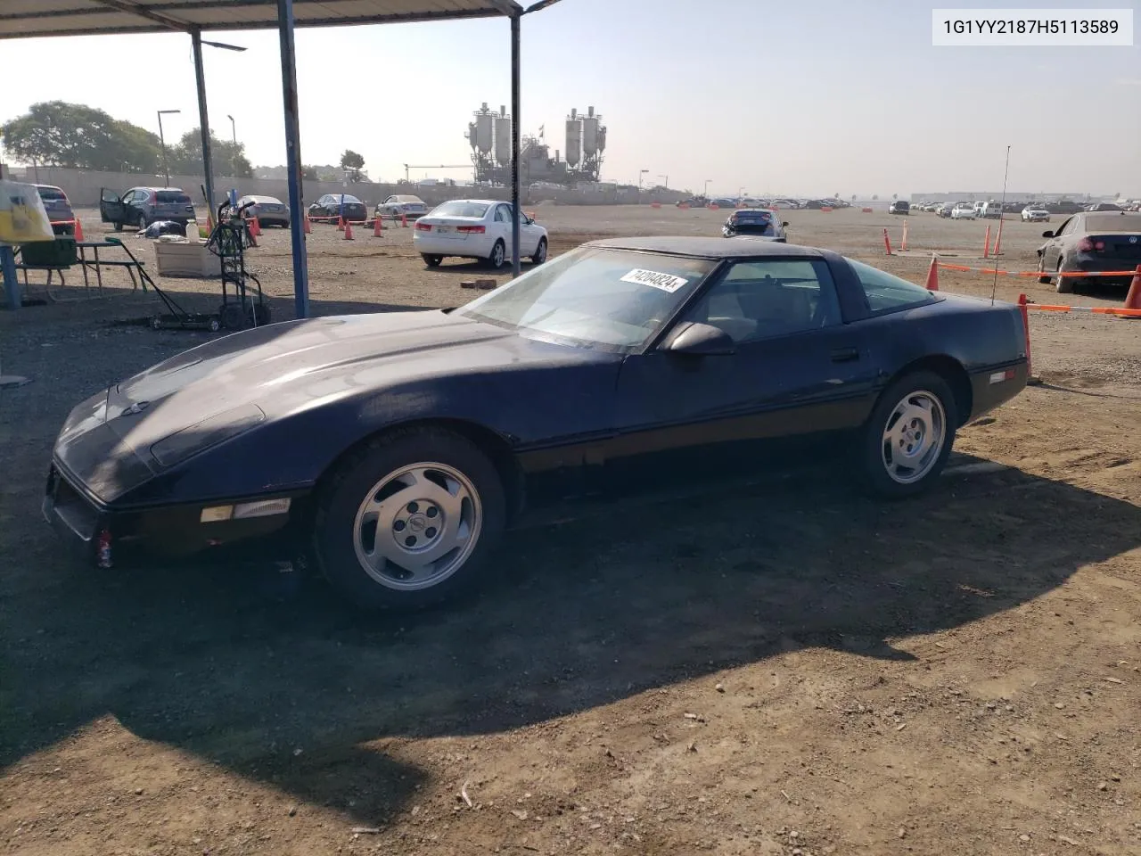 1987 Chevrolet Corvette VIN: 1G1YY2187H5113589 Lot: 74204824