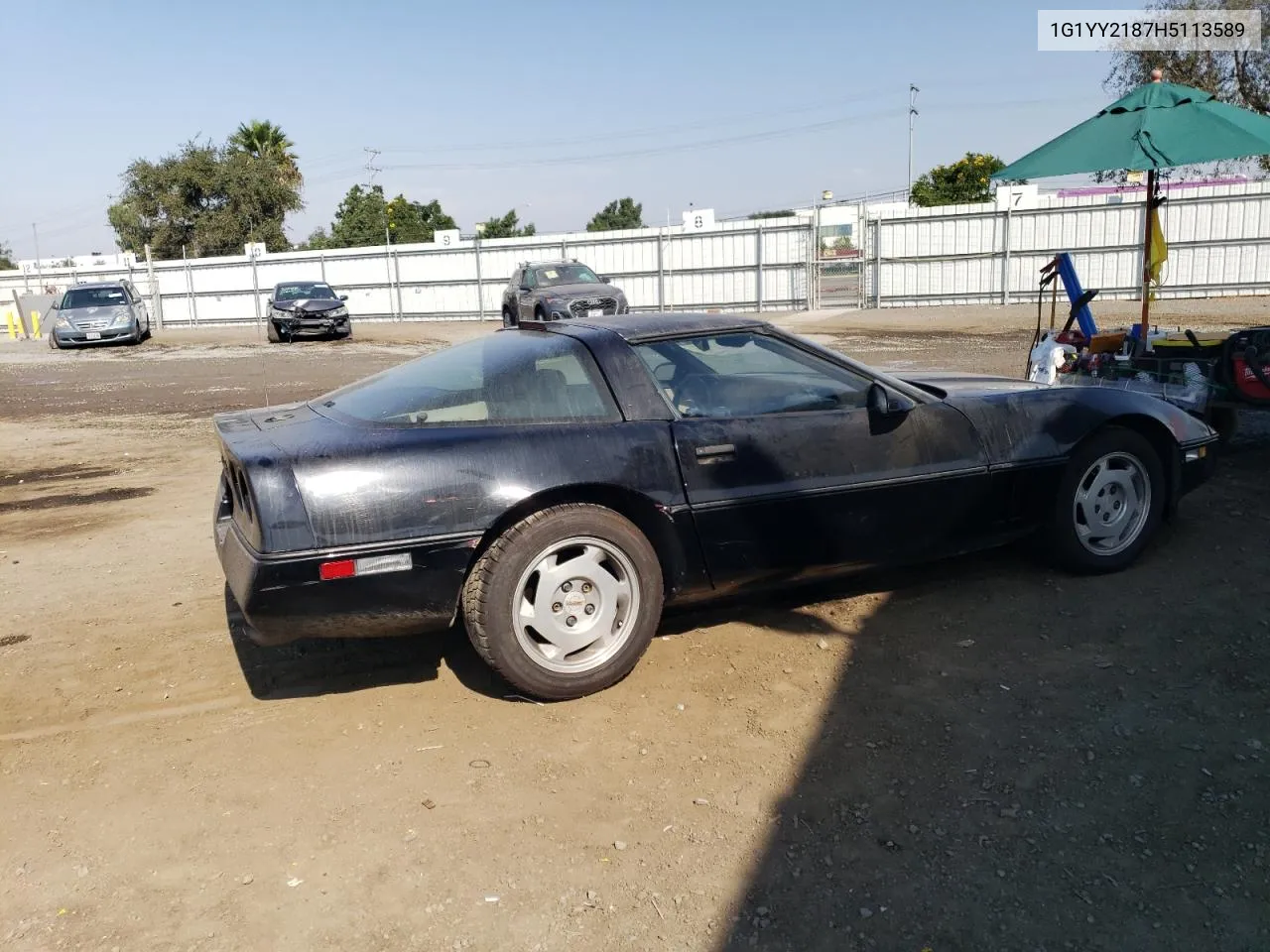 1987 Chevrolet Corvette VIN: 1G1YY2187H5113589 Lot: 74204824