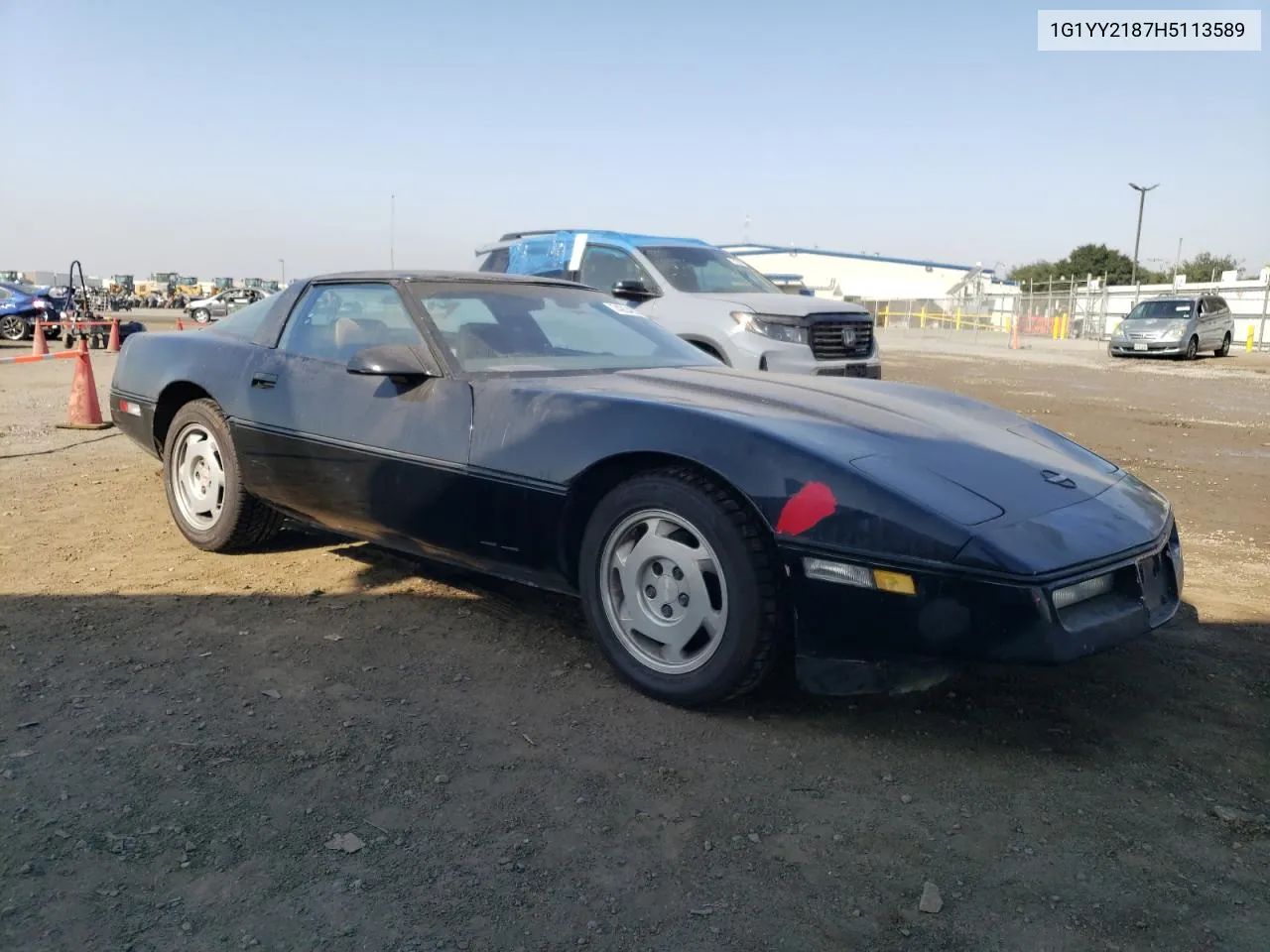 1987 Chevrolet Corvette VIN: 1G1YY2187H5113589 Lot: 74204824