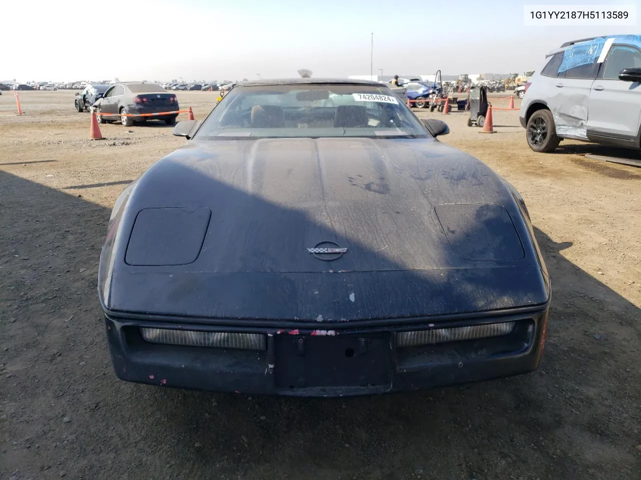 1987 Chevrolet Corvette VIN: 1G1YY2187H5113589 Lot: 74204824