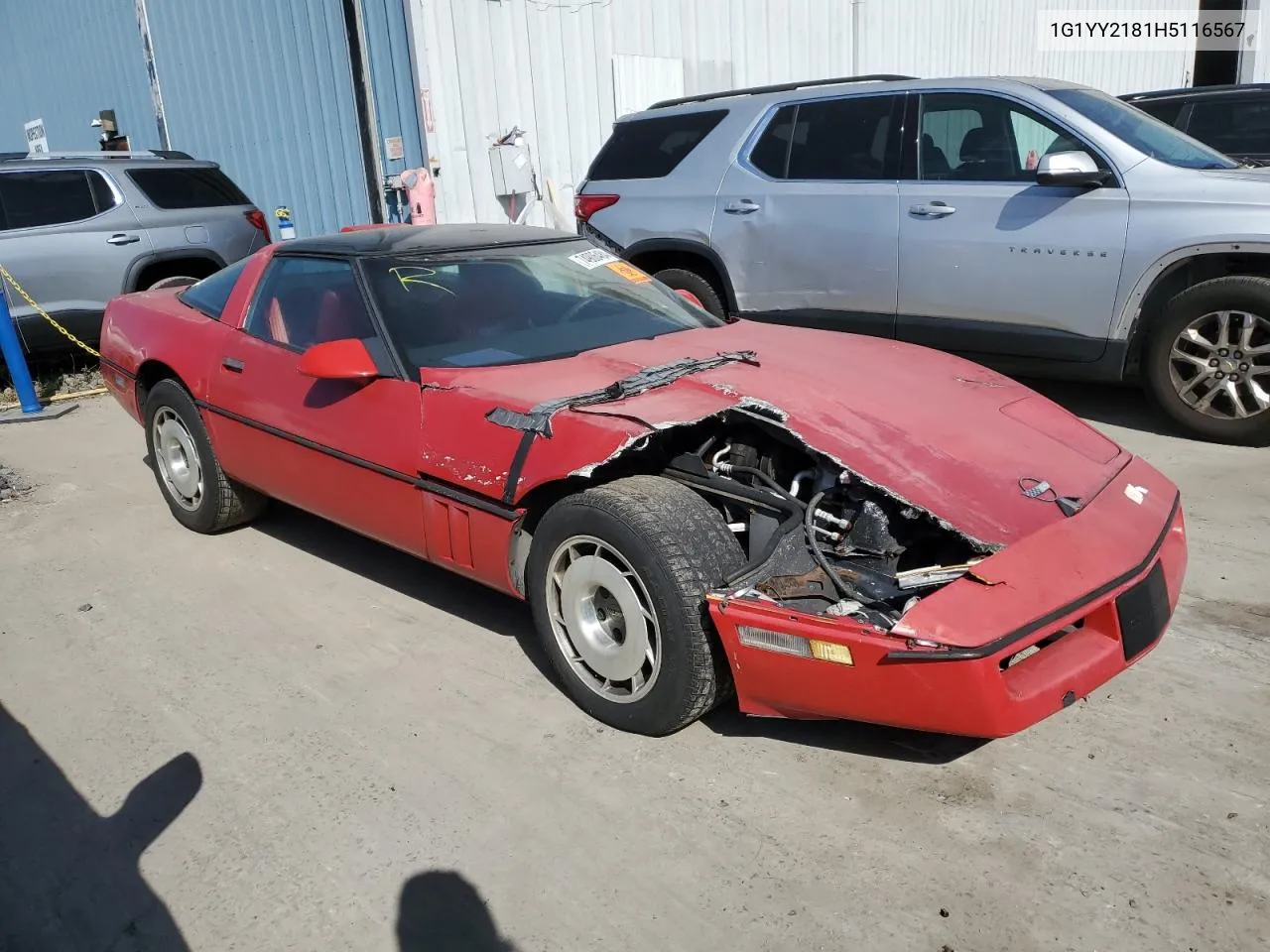 1987 Chevrolet Corvette VIN: 1G1YY2181H5116567 Lot: 74906484