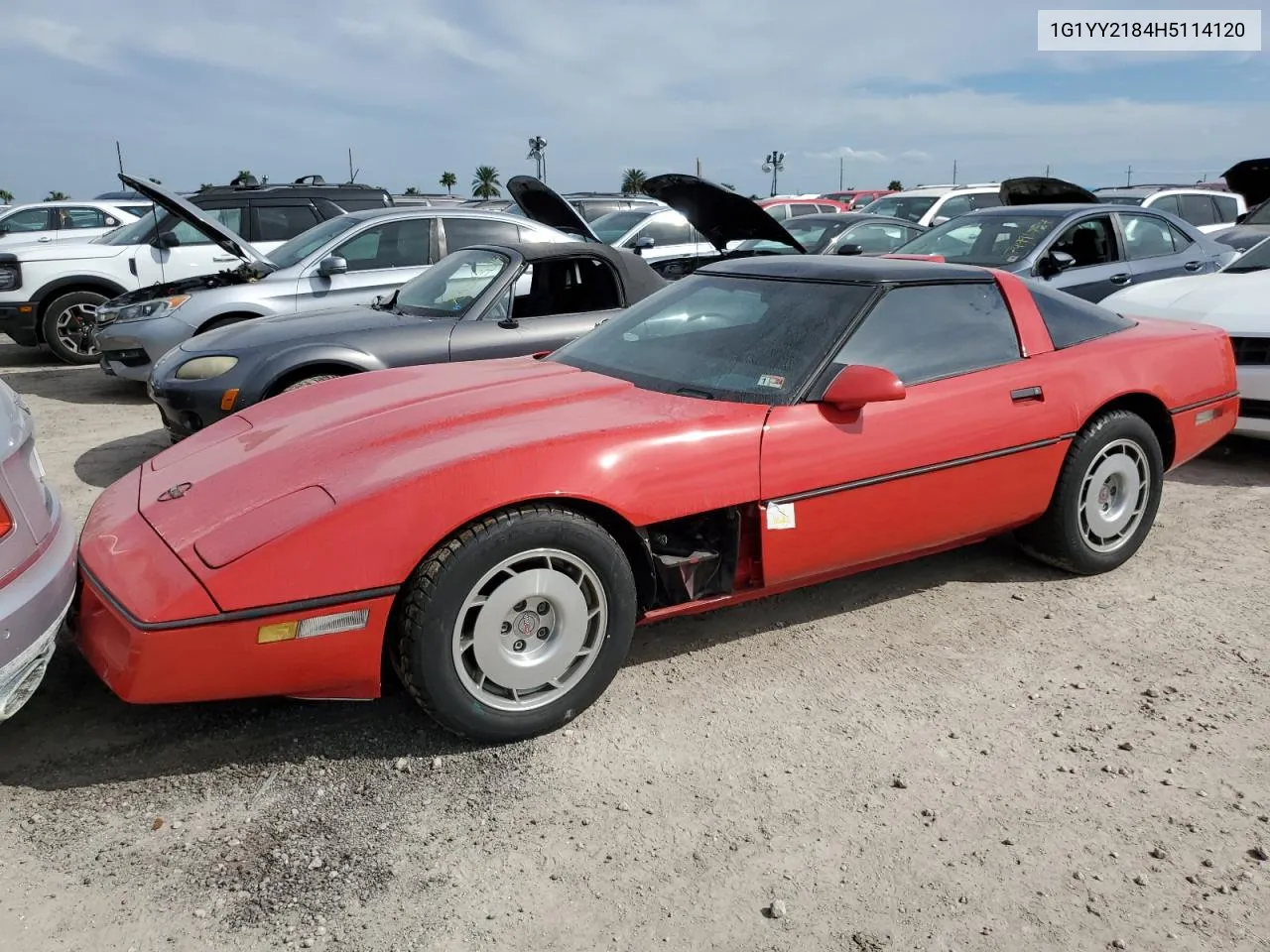 1987 Chevrolet Corvette VIN: 1G1YY2184H5114120 Lot: 75512704